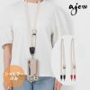 【即納】 ajew エジュー ajew canvas shoulder sh2020003 | DOUBLE HEART(ダブルハー